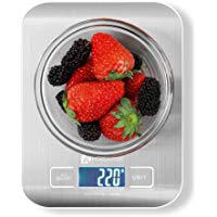 Bilancia da Cucina Digitale Houzetek Alta Precisione Misurazione 1g a 5kg Bilancia Digitale LCD Display Multifunzionale Bilancia