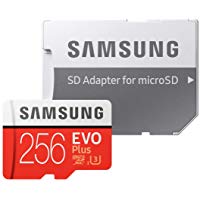 Samsung MB-MC256GA-EU EVO Plus Scheda MicroSD da 256 GB, UHS-I, Classe U3, fino a 100 MB-s di Lettura, 90 MB-s di Scrittura, Ada