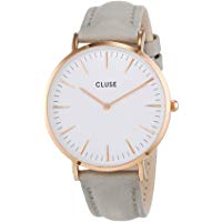 Cluse Orologio da Donna Analogico al Quarzo con Cinturino in Pelle - CL18015: Cluse: Amazon.it: Orologi