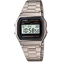 Casio Vintage A158WA-1CR - Orologio da Polso Digitale, Argento: Casio: Amazon.it: Orologi