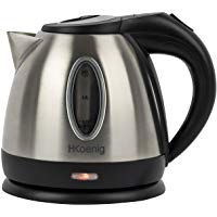 H.Koenig BO12 bollitore Elettrico, 1630 W, 5 Cups, Acciaio Inossidabile, Argento: Amazon.it: Casa e cucina