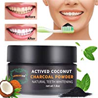 Polvere Denti,Carbone Attivo Denti,Carbone Denti,Teeth Whitening,Sbiancamento Denti Carbone Attivo Naturale,di polvere di carbon