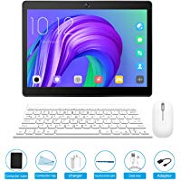Tablet 10.1 pollici sbloccato, Tablet PC Android 7.0 con slot per scheda SIM doppio, 3G, GSM, Quad Core, memoria RAM da 2 GB + 3