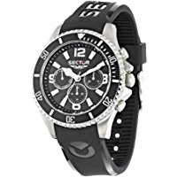 Sector Orologio da Uomo Cronografo al Quarzo con Cinturino in Silicone - R3251161002: Amazon.it: Orologi