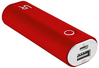 Trust Urban Cinco Caricabatteria Portatile, 2600 mAh, Rosso-Bianco