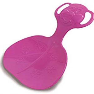 Jamara 460376-Snow Play Schneeflitzer Orso Rosa Fucsia - Struttura in plastica Resistente e Flessibile, Impugnatura per Una Pres