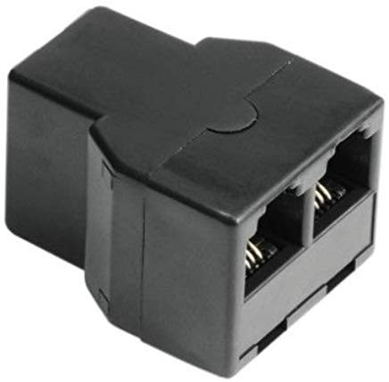HAMA Sdoppiatore telefonico presa 6p 4c - 2 prese 6p 4c
