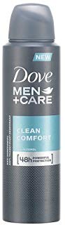 Dove Men Care Deodorante Clean Comfort Spray, 150 ml