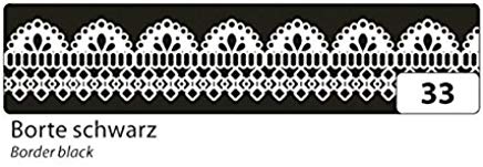 Folia Washi Tape - craft tapes (Black, White, Pattern, Paper, Matte, Removable, Fabric, Glass, Metal, Paper)