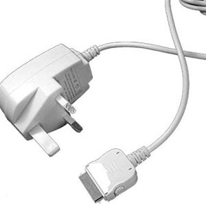 FrreLogix - Caricatore bianco con presa UK tre pin - iPod di tutte le generazioni