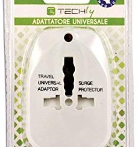 TECHLY IPW-ADAPTER5 - Adattatore universale da viaggio per prese elettriche