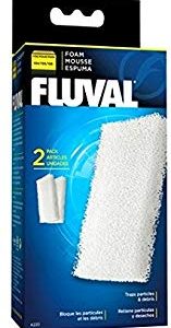 Fluval fluvfluval a 220 Filtro in schiuma 104 e 105 Filtro Esterno, materiale filtrante, 2 pezzi