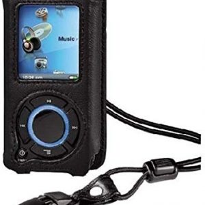 Hama Delicate Custodia in pelle per SanDisk Sansa e 200, colore: Nero