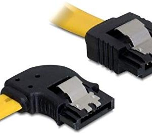 DeLOCK SATA 30cm cavo SATA 0,3 m Giallo
