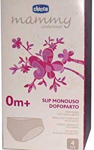 Chicco 00001137000300 Slip Monouso Dopoparto in Tessuto non Tessuto, Taglia 3, 4 Pezzi