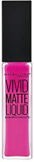 Maybelline New York Vivid Matte Liquid Rossetto Liquido Matte Vellutato, 15 Electric Pink