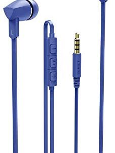 Hama Basic+ Auricolare Stereofonico Cablato Blu auricolare per telefono cellulare