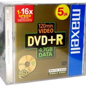 Maxell Dvd+R 4.7Gb 16X Jewell C. Conf.5