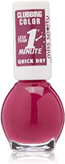 Miss Sporty Clubbing colori ad asciugatura rapida per unghie, 7 ml, Wild viola