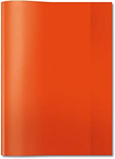 HERMA Heftschoner, DIN A4, aus PP, transparent-rot