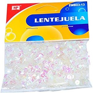 MP pMB 03-13-Blister con lustrini, colore: Bianco