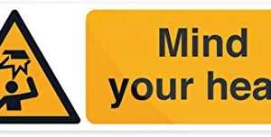 FIXMAN 961363 300 x 100 mm, Mind Your Head"