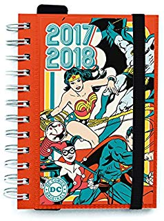 Grupo Erik Editores DC Comic Originals - Agenda scolastica giornaliera 2017-2018