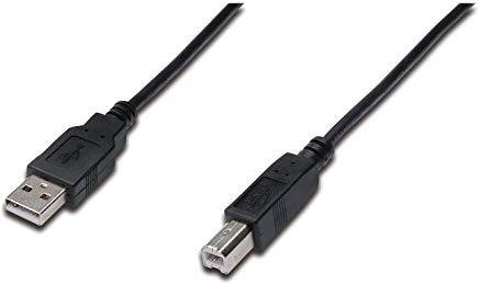 ASSMANN Electronic AK-300102-018-S cavo USB 1,8 m USB A USB B Maschio Nero
