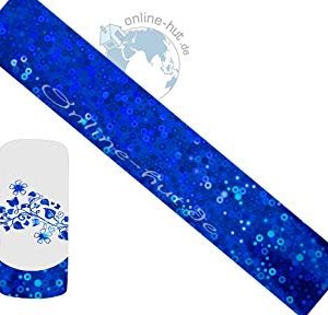 Transfer Pellicola cerchi blu di iridato