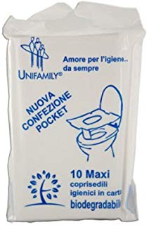 Unifamily 10 maxi coprisedili water igienici 000134