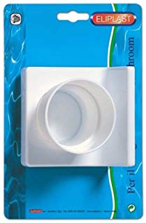 Home Bagno Portaspazzolini, Bianco, 15x8x22 cm