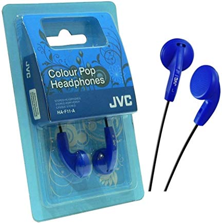 JVC HA-F11 Intraurale Auricolare Blu
