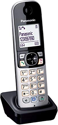 Panasonic KX-TGA681EXB Telefono Cordless Addizionale per Seria KX-TG68xx  [Importato dalla Germania]