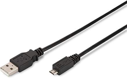 ASSMANN Electronic AK-300110-010-S cavo USB 1 m USB A Micro-USB B Maschio Nero