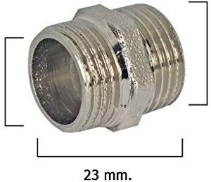 Wolfpack 4020041 - Machones doppia cromo 3-8
