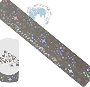 Trasferimento Schermo stelle di sfondo argento iridato
