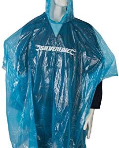 Silverline 613749 Poncho Impermeabile, Blu