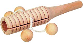 Tonblock mit 4 Holzkugeln