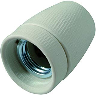 Profile 790840275 Socket accessorio per illuminazione di Esterno porcellana E27 Metallo Bianco