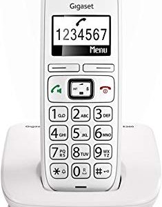 Gigaset E260 Un Telefono Corldess, Tasti Grandi, Numeri sul Display Grandi, Tastiera Illuminata, Suonerie e Audio Potenziato, Bi