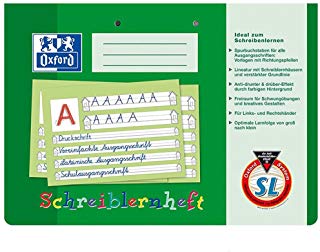 Oxford Schreiblernheft, DIN A4 quer, Lineatur: SL