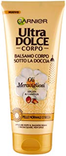 Garnier Ultra Dolce Corpo Oli Meravigliosi Balsamo Corpo Sotto la Doccia, 200 ml