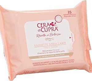 Cera di Cupra Ricetta di Bellezza Salviette Struccanti per viso-occhi 25 pezzi