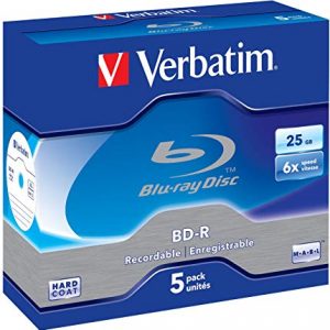 Verbatim BD-R 25GB Blu-ray registrabile (BD-R) - Confezione da 5