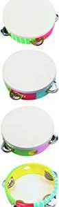 Strumento Strumenti Musicali Legno per I Bambini Tambourin Giocattoli di Legno Kinderland
