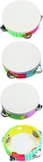 Strumento Strumenti Musicali Legno per I Bambini Tambourin Giocattoli di Legno Kinderland