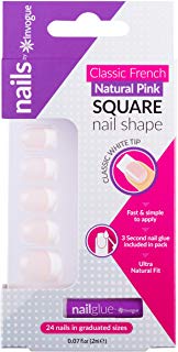 Invogue Nails - French Pink Square