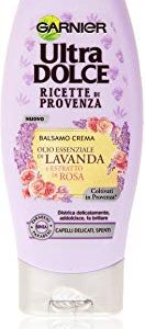Garnier Ultra Dolce Ricette di Provenza Balsamo per Capelli Delicati Spenti senza Parabeni, 200 ml