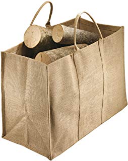 Benta 99089 - Borsa per legna da camino, in juta