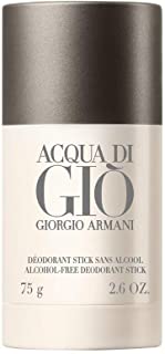 Giorgio Armani Acqua di Gio Homme Alcohol-Free Deodorante Stick, Uomo, 75 gr